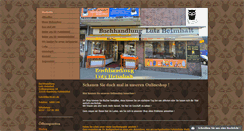 Desktop Screenshot of buchhandlung-lutz-heimhalt.de