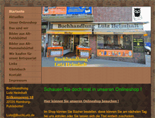 Tablet Screenshot of buchhandlung-lutz-heimhalt.de